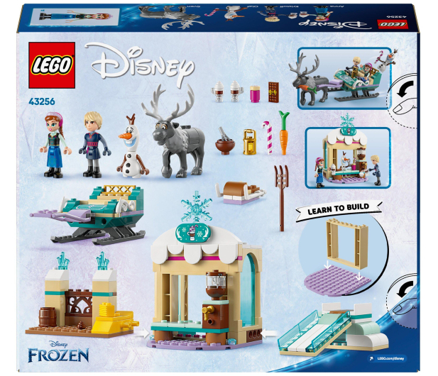 LEGO Disney Princess 43256 Przygoda na sankach Anny - 1284104 - zdjęcie 3